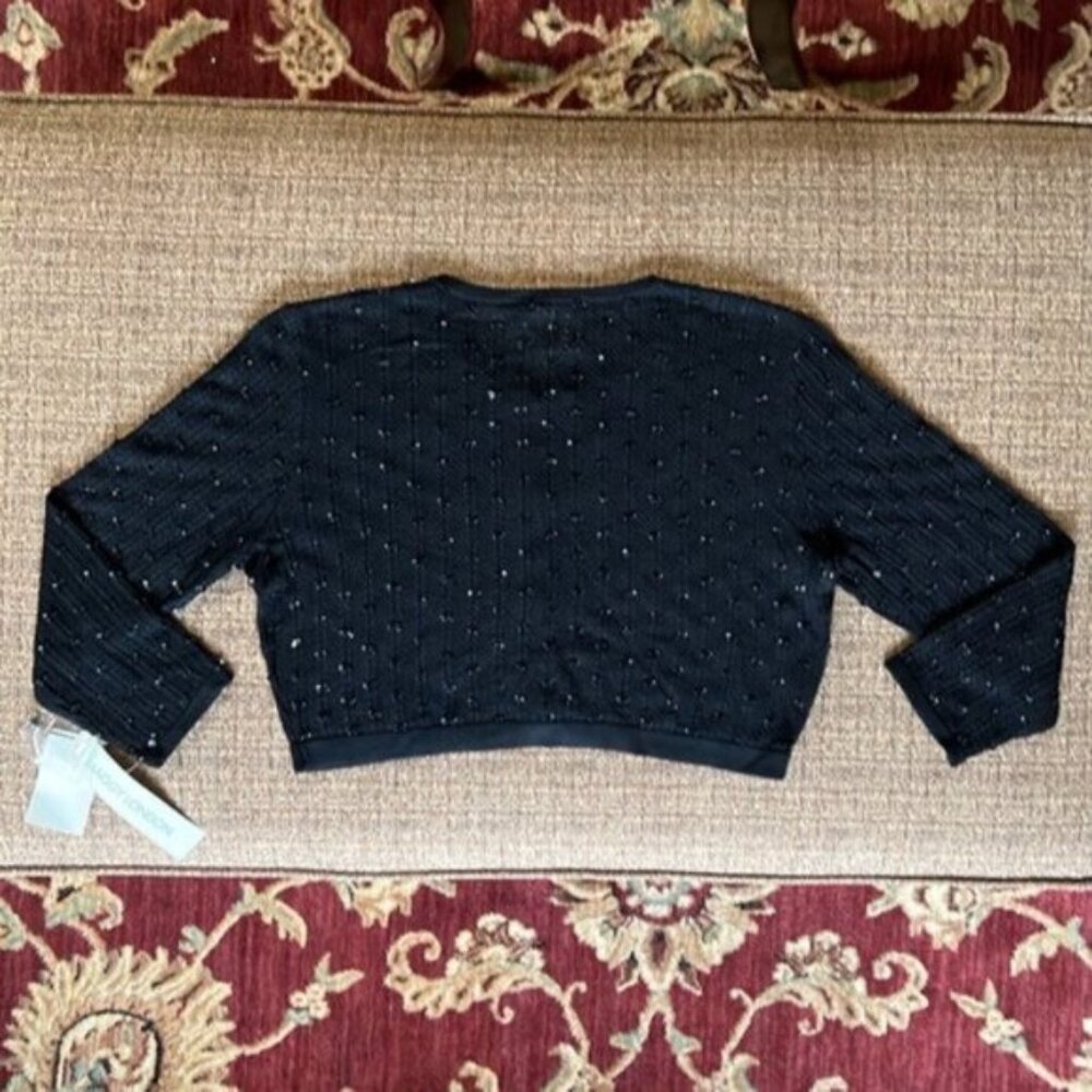 Beaded Black Shrug